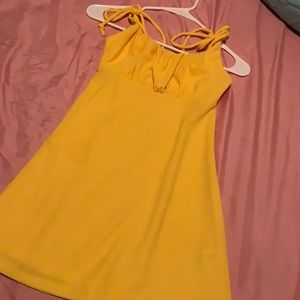 Yellow dress